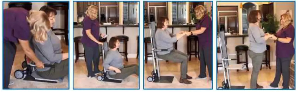 IndeeLift HFL 300 400 Human Floor Lift-stand up