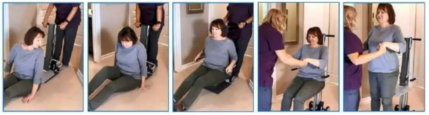 IndeeLift HFL 300 400 Human Floor Lift-standing