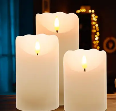 EMOS DCCV15 LED Decoration 3x Wax Candle