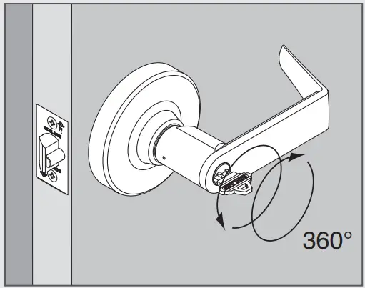 SCHLAGE ND Series Electrified Cylindrical Lock-FIG9