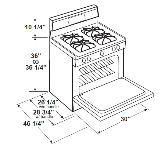 GE-APPLIANCES-JGBS60DEK 30-Inch-Free-Standing-Gas-Range-FIG- (2)