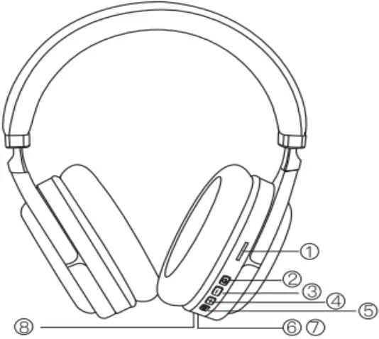 dyras HS-BE18B Wireless Bluetooth Headset 01