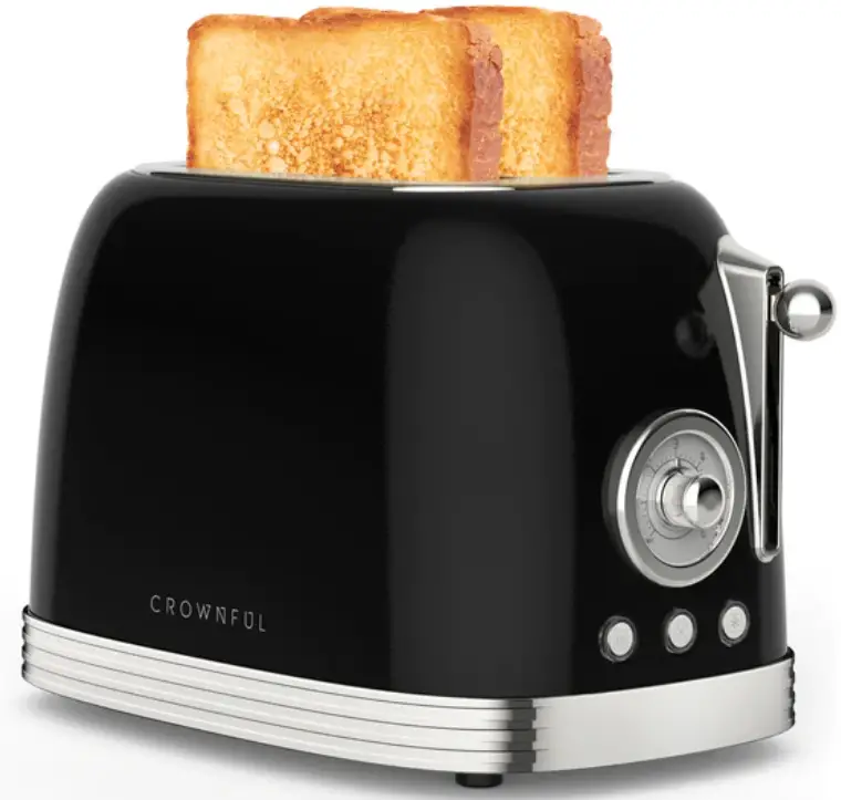 CROWNFUL WT-330D 2-Slice Toaster product