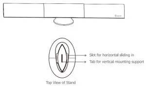 FIG 2 For Table Top Mounting with Stand