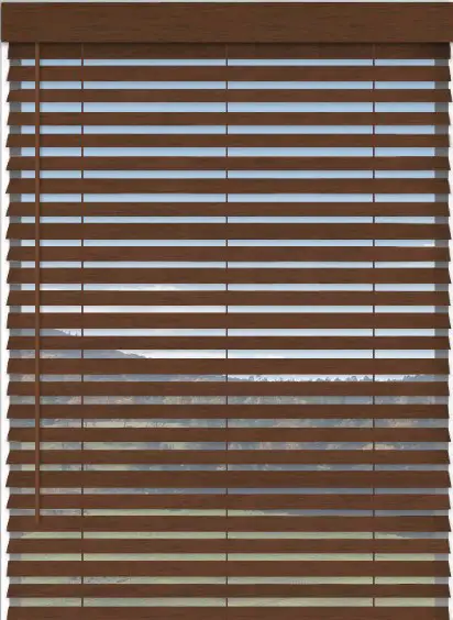 SelectBlinds 2 Inch Cordless Faux Wood Blind