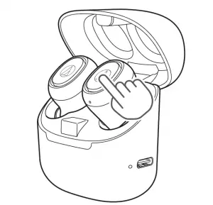 Audio-Technica Wireless Headphones ATH-CK3TW User Manual