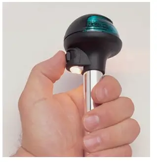 Attwood Marine 98133QG Pulsar Bi-Color 2-Pin Stowaway Light - fig3