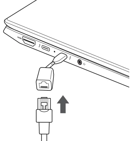 Connecting LAN Adapter