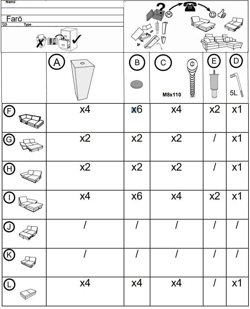 Sofatje be sit& more Corner Sofa - fig1