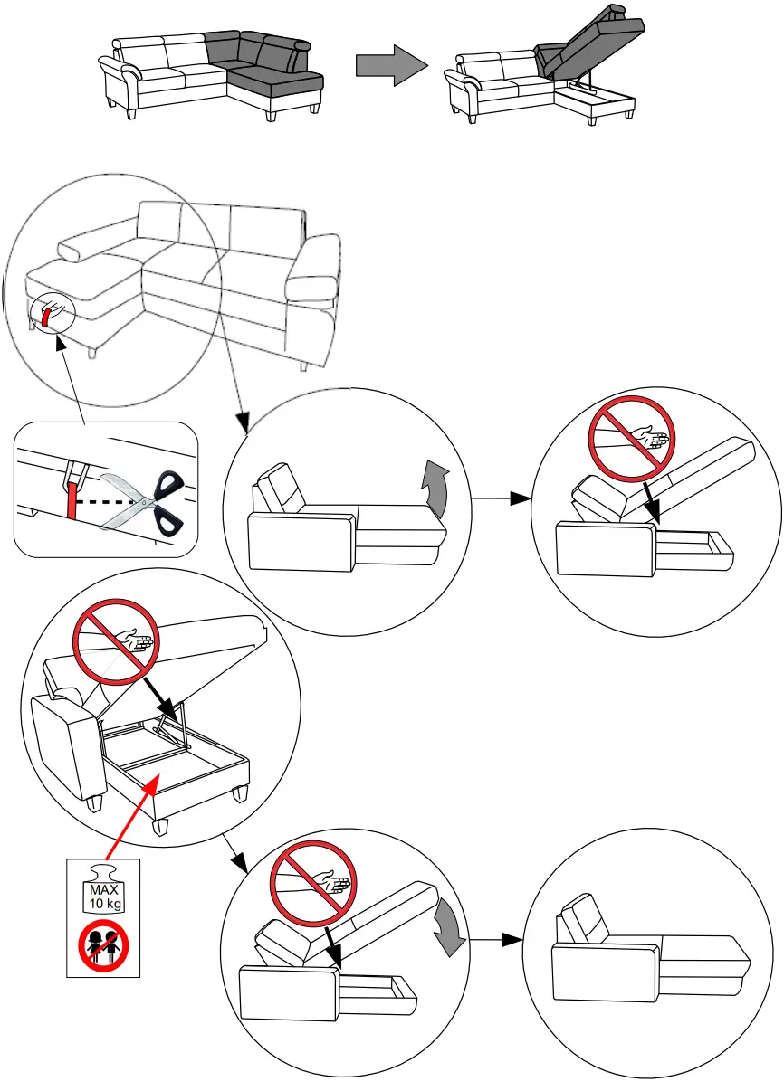 Sofatje be sit& more Corner Sofa - fig11