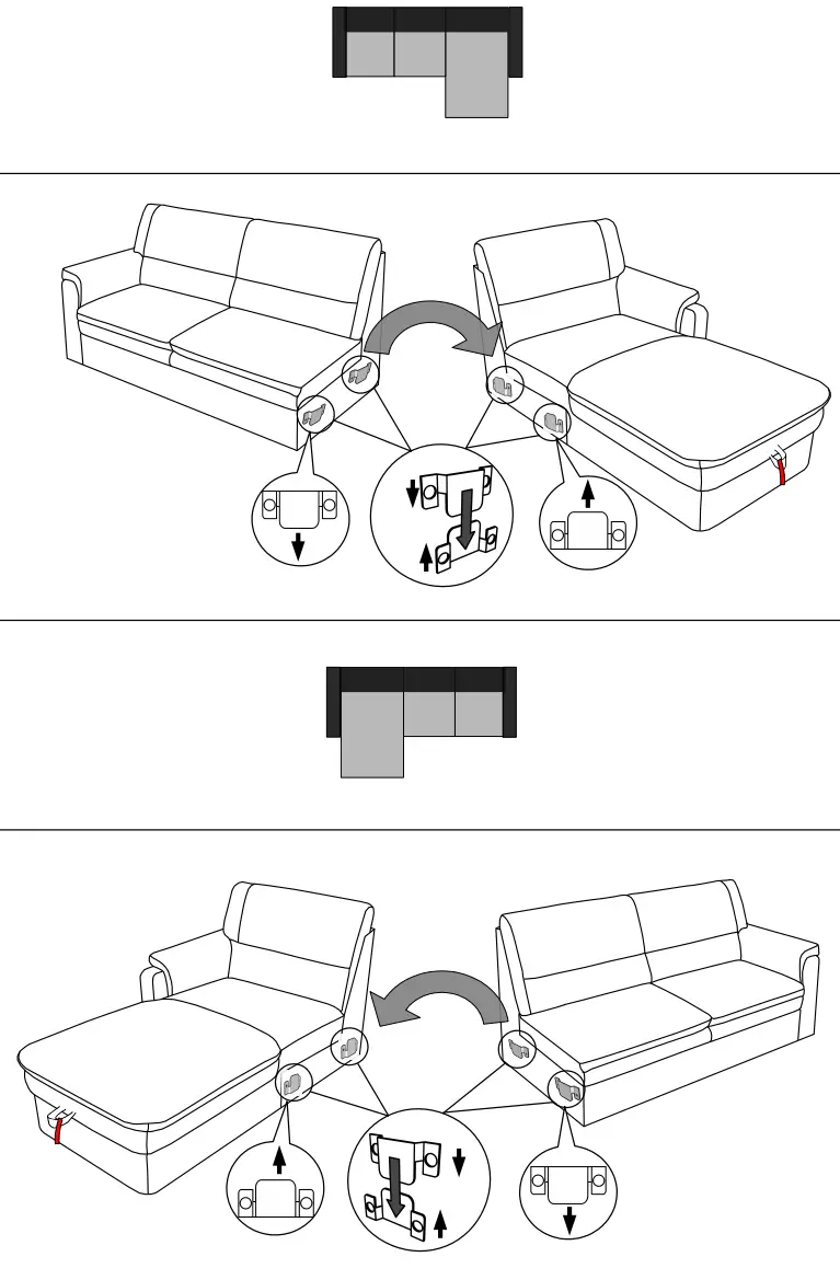 Sofatje be sit& more Corner Sofa - fig5