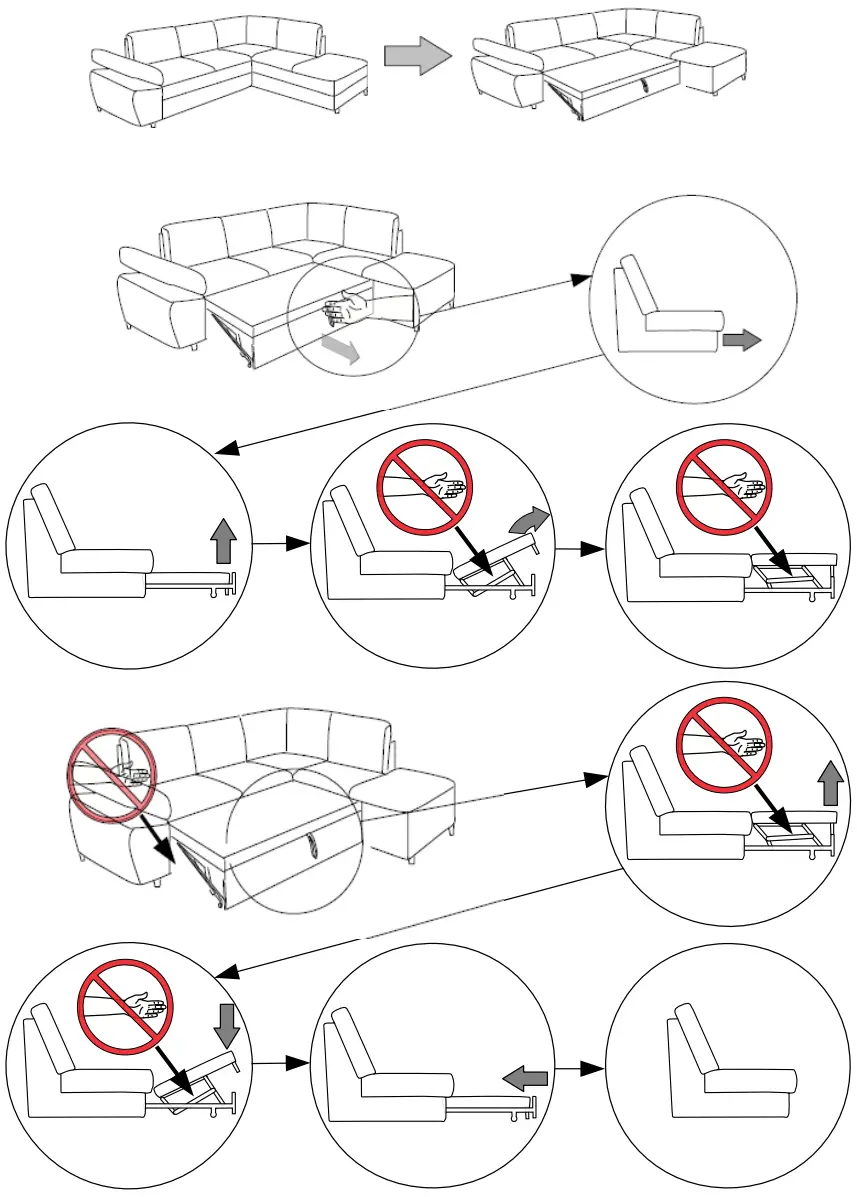 Sofatje be sit& more Corner Sofa - fig9