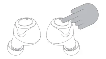 Turning off the earphones Figure 1