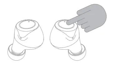 Turning on the earphones Figure 2