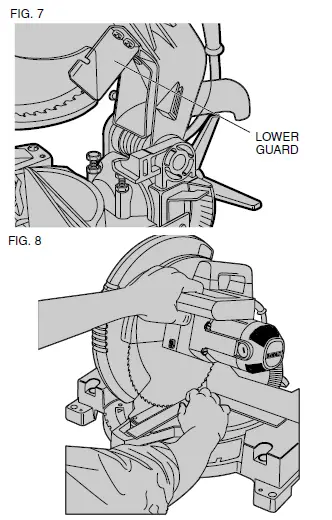 DeWalt DW705 Compound Miter Saw fig-6