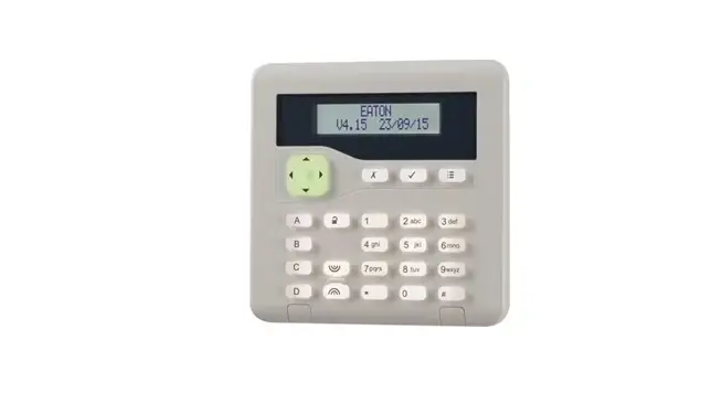 Eaton 9651 Scantronic Hardwired Control Unit User Manual