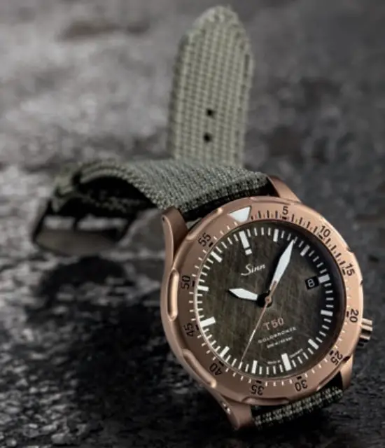 Sinn T50 Goldbronze Diving Watch - Figure 6