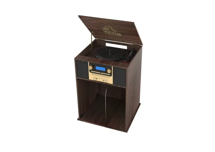 Victor Vwrp-4500 7 In 1 Turntable Music Center Instruction Manual