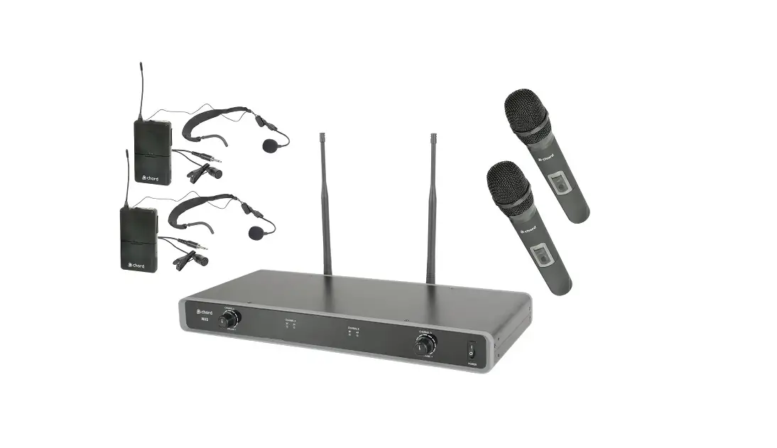 Chord Nu2 Quad Dual Uhf Wireless System User Manual