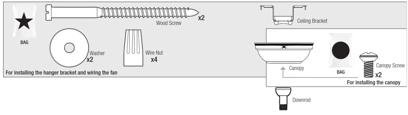 Hunter Aker Outdoor LED Ceiling Fan fan-- Hunter ProTip