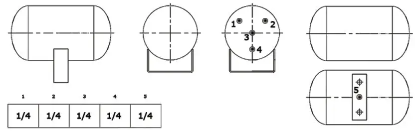 VIXEN-HORNS-VXO8805-1101-Gallon-Tank-150-PSI-Compressor-Train-Horn-Kit-Installation-fig-3