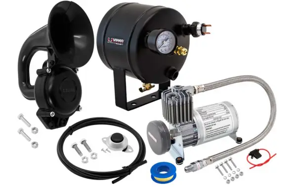 VIXEN-HORNS-VXO8805-1101-Gallon-Tank-150-PSI-Compressor-Train-Horn-Kit-Installation-product