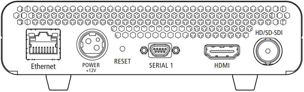 VITEC 6899171328085 MGW Nano Encoder - Rear Panel Interfaces