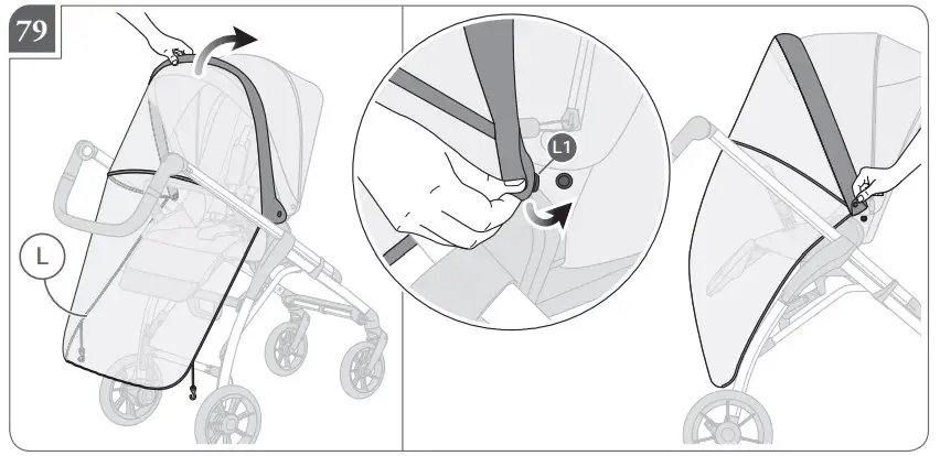ELECTA STROLLER SEAT
