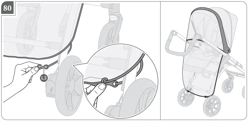 ELECTA STROLLER SEAT