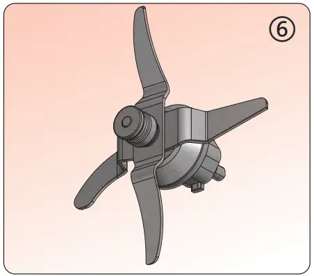 caterChef 450100 Multifunction Food Blender - Attention 1