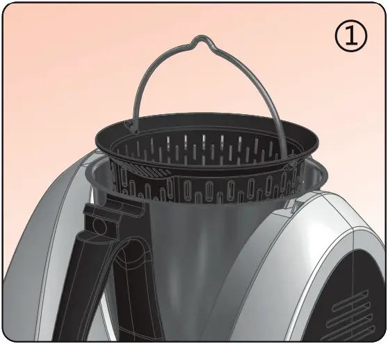 caterChef 450100 Multifunction Food Blender - Basket