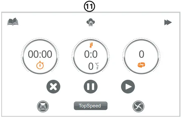 caterChef 450100 Multifunction Food Blender - Reversal Function