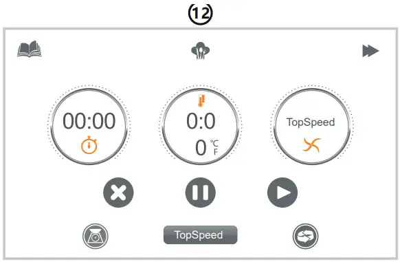 caterChef 450100 Multifunction Food Blender - Top Speed function