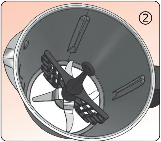 caterChef 450100 Multifunction Food Blender - Whisk