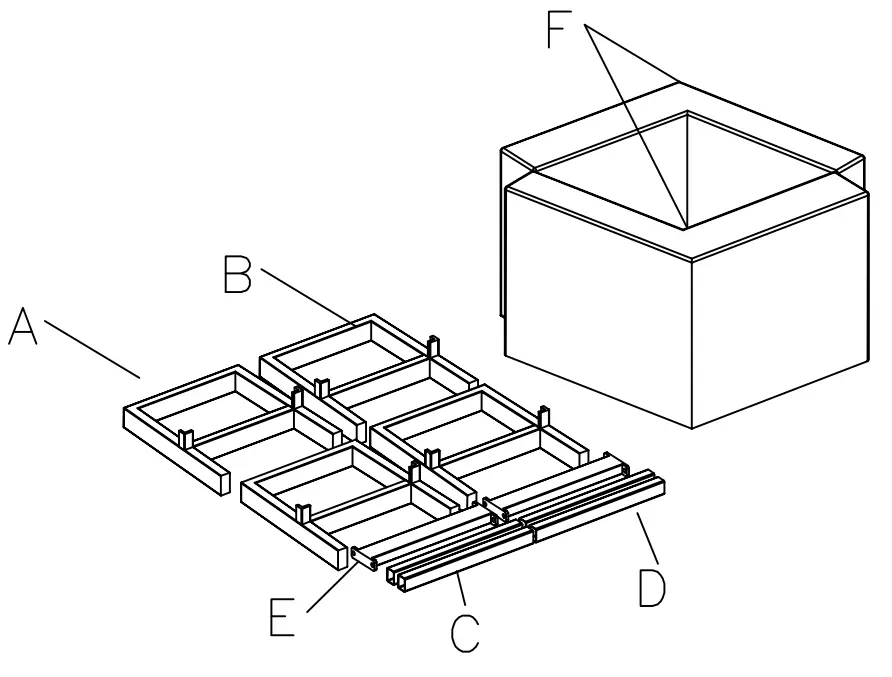 Ashley P520-130 Palazzo Outdoor Barstool - parts 2