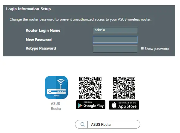 ASUS RT-AC67P Dual band AC WiFi Router- admin