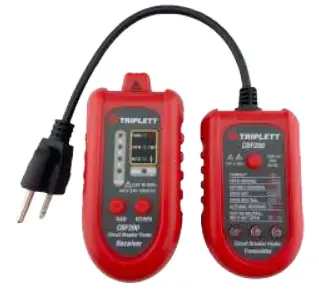TRIPLETT CBF200 3-in-1 Circuit Breaker Finder --