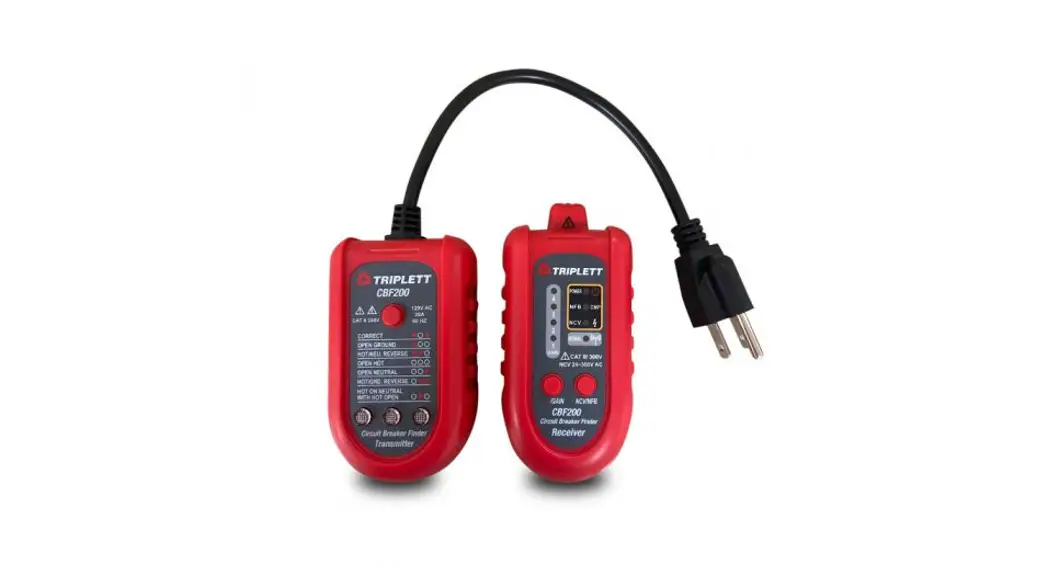 Triplett Cbf200 3-in-1 Circuit Breaker Finder User Manual Triplett Cbf200 3-in-1 Circuit Breaker Finder User Manual