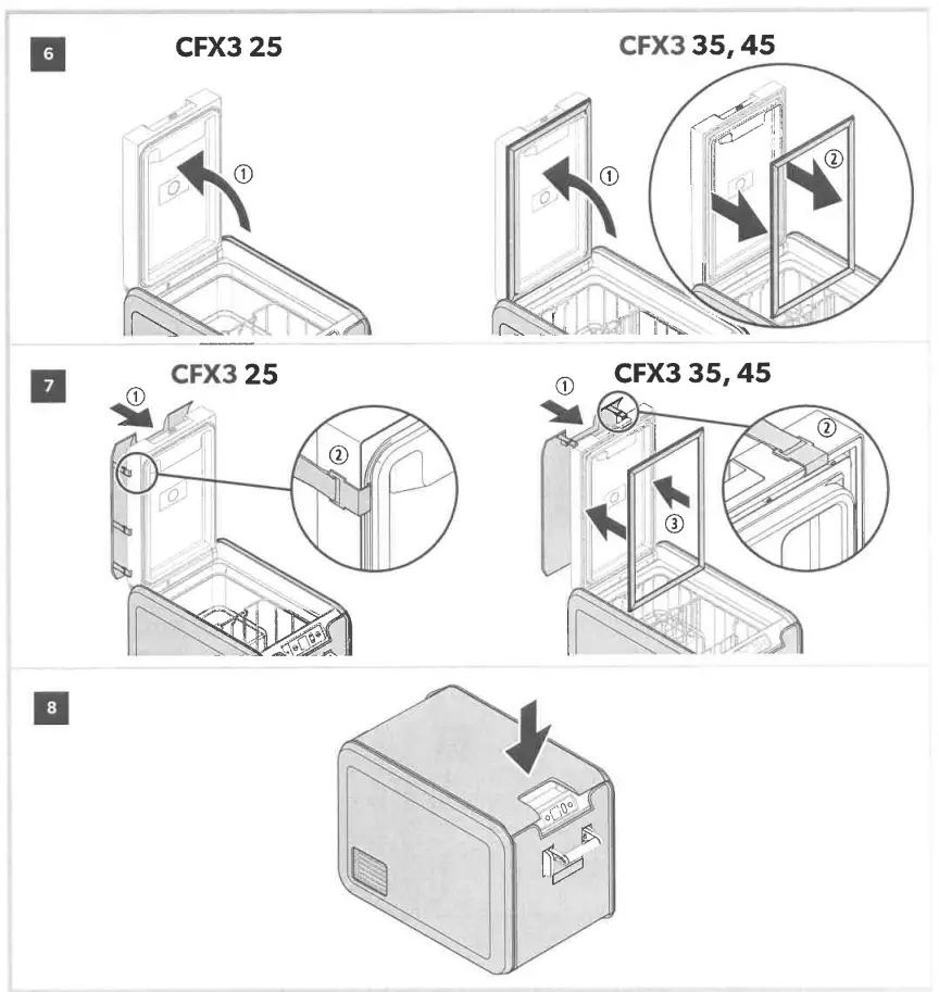 DOMETIC Protective Cover for CFX3 Portable Fridge Freezer - FIGURE 4