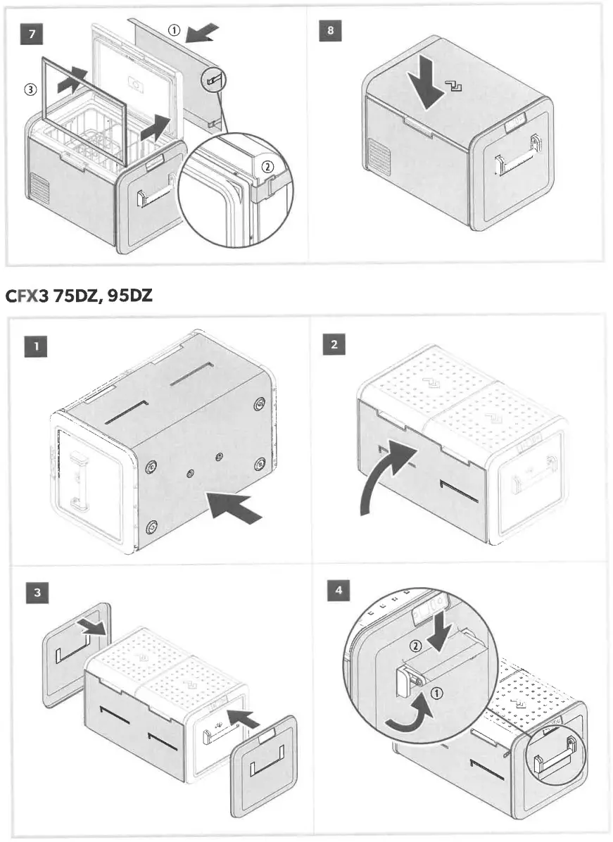DOMETIC Protective Cover for CFX3 Portable Fridge Freezer - FIGURE 6