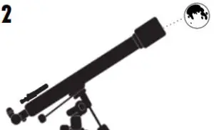 CELESTRON 21037 PowerSeeker 70EQ Telescope - The Moon 2