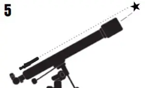 CELESTRON 21037 PowerSeeker 70EQ Telescope - YOUR FINDERSCOPE IS