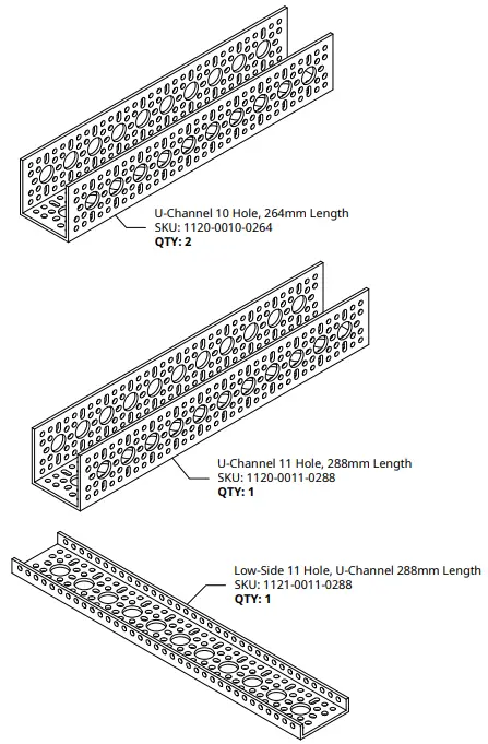 SERVOCITY 3209 0005 0001 Outlaw Chassis-Kit