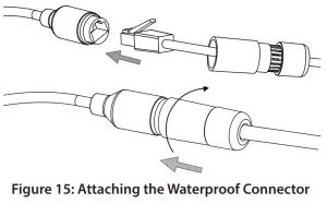 D Link DCS 4614EK DCS 4618EK Vigilance Outdoor Dome Camera - Adjusting5