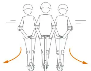 Ninebot KickScooter E45 - violently