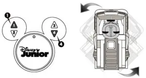 DiSNEY Junior Mickey Fire Truck 24 GHz Radio Control - comntrolaer 2