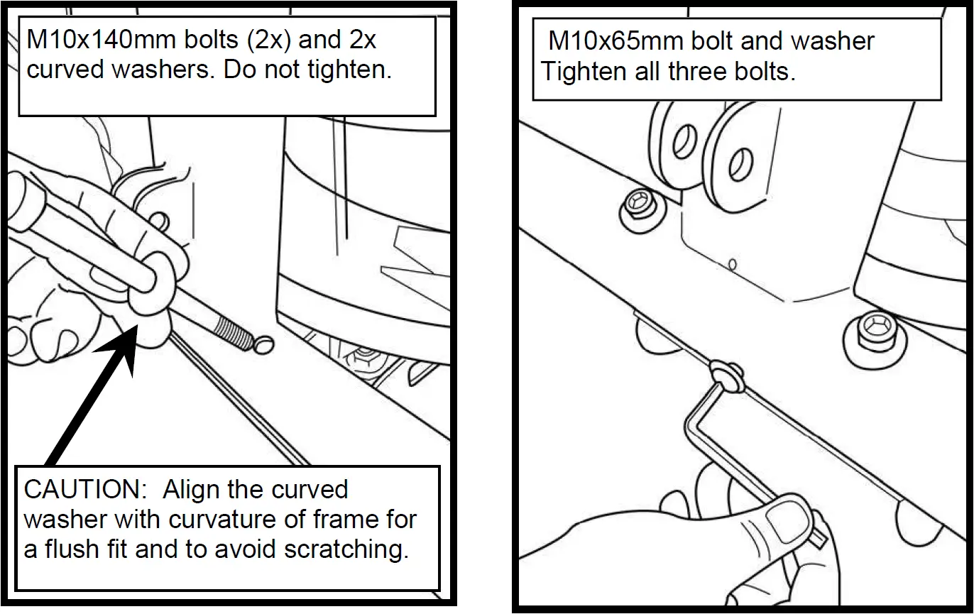 Assembly Attaching Upper Lower Frame 02