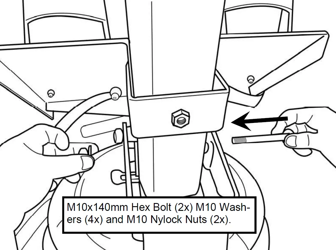 Installing Seat Rail Footplate Assembly to Mainframe