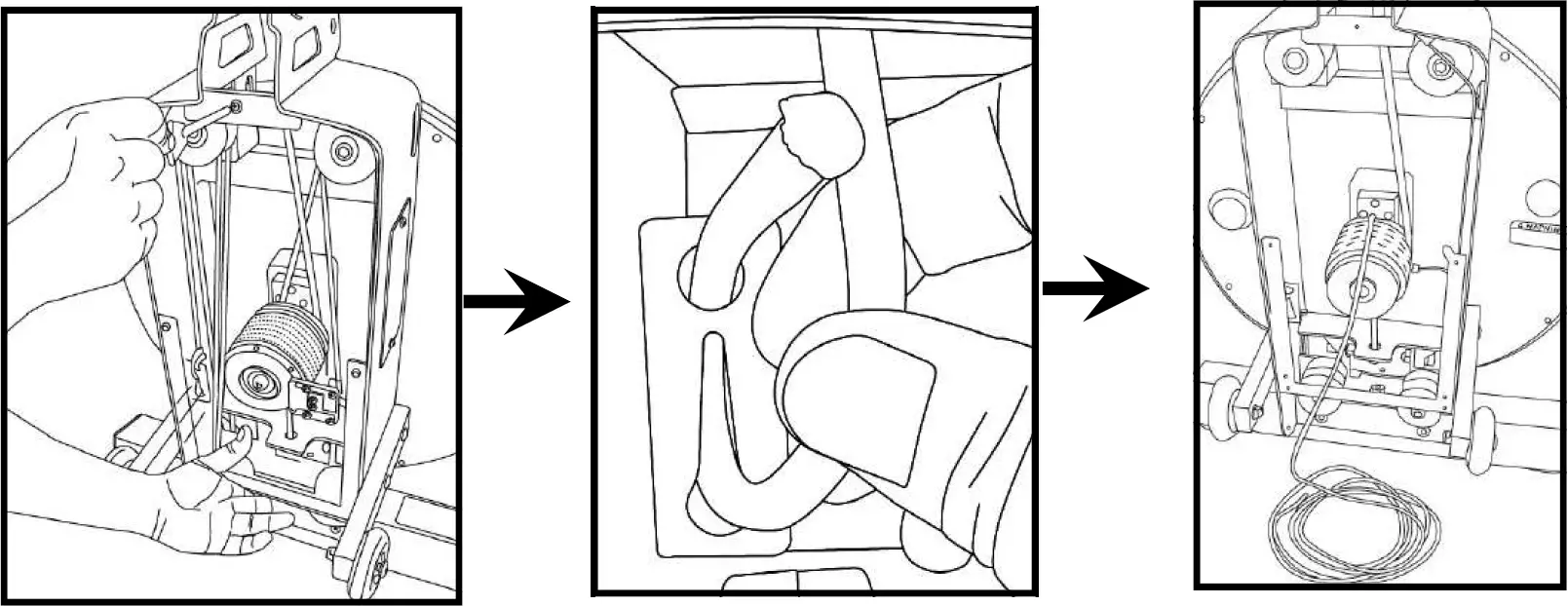 Rep lacing the VX-1 Bungee Shock Cord 01