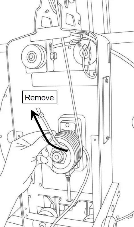 Rep lacing the VX-1 Bungee Shock Cord 04
